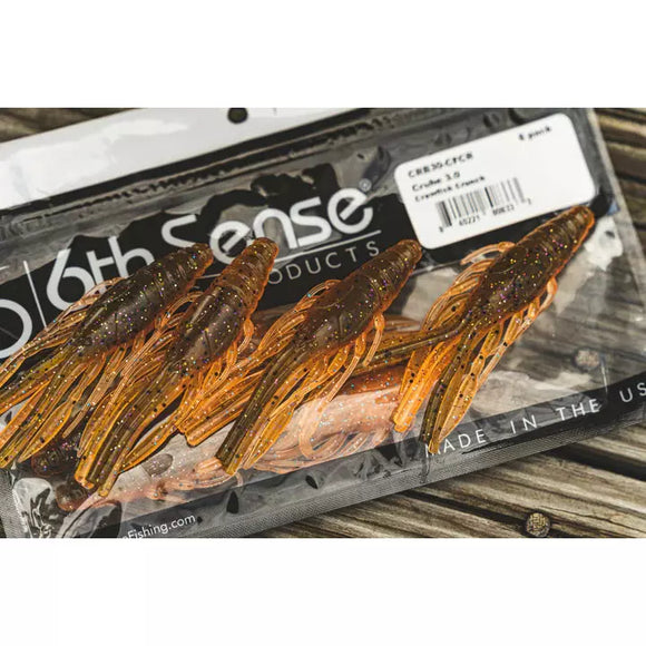 6th Sense Crube 3" Crawtube - Copperstate Tackle