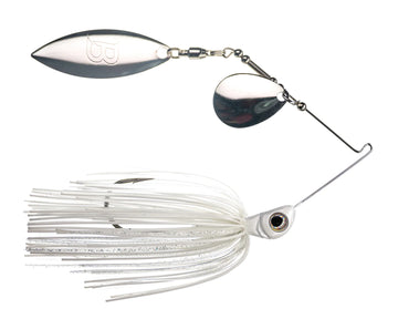 Buy snow-white BIZZ BAITS COMPACT TANDEM SPINNERBAIT