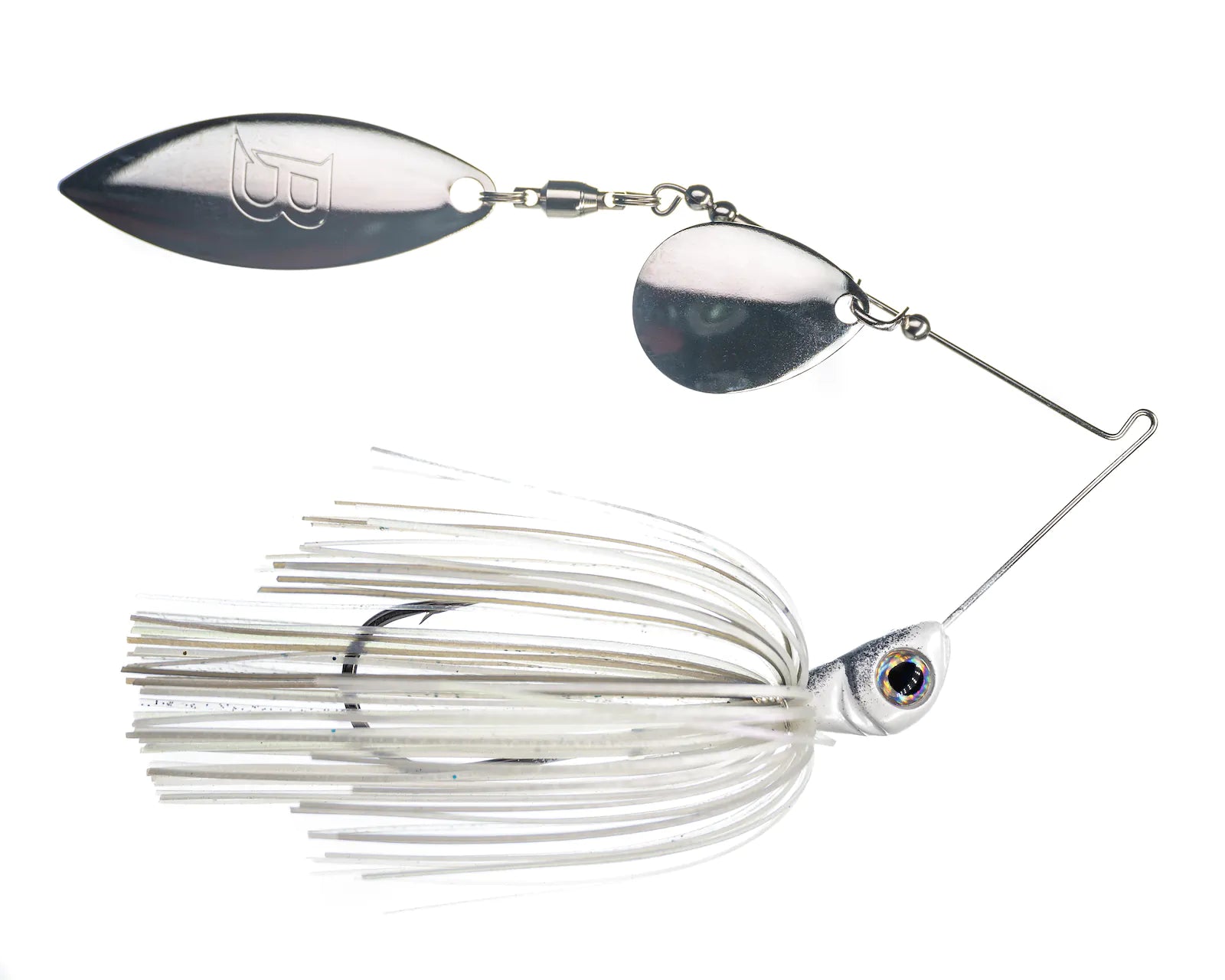 Buy natural-shad BIZZ BAITS COMPACT TANDEM SPINNERBAIT