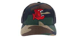 BIG BITE BAITS CAMO W/ BLACK MESH HAT