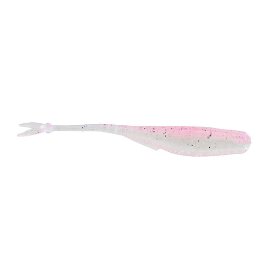 BAG OF FISHING PINK PLASTIC WORMS