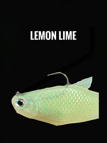 Buy lemon-lime BUCCA BURRITO SWIMBAIT