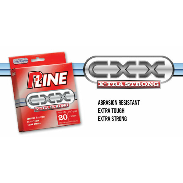 P Line CXX X-tra Strong Copolymer Fishing Line - 25lb, Moss Green, 260yds