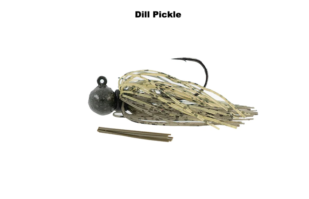 Buy dill-pickle MISSILE JIGS IKE&#39;S MICRO FOOTBALL JIG