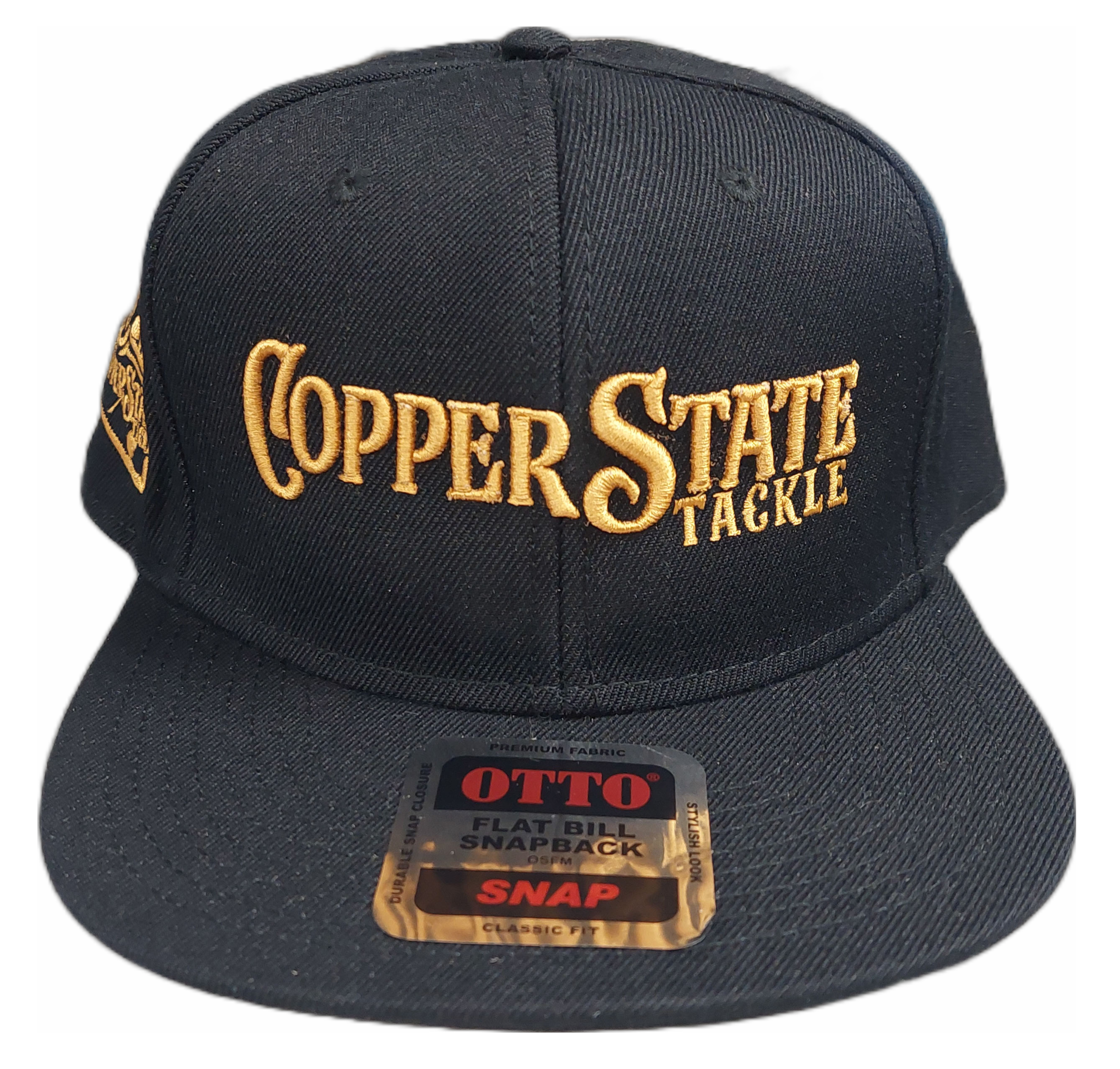 Buy black-w-copper-text-on-front COPPERSTATE TACKLE HATS