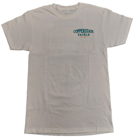 Buy white COPPERSTATE TACKLE BIG BASS LOGO T-SHIRT