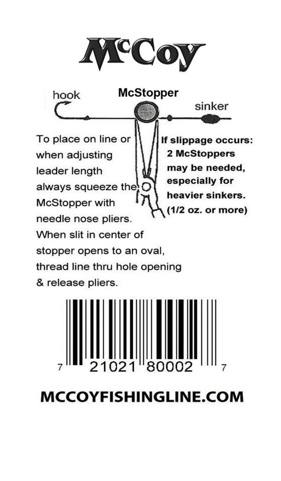 MCCOY ADJUSTABLE WEIGHT STOP