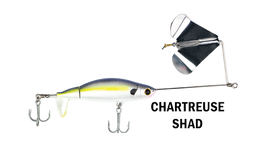 Buy chartreuse-shad G-RATT BAITS PROPER BUZZ