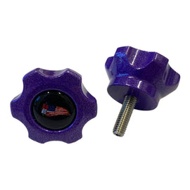 Buy purple DD26 BILLET ALUMINUM GRAPH TRANSDUCER KNOBS