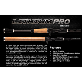 DENALI RODS LITHIUM PRO SERIES