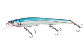 Buy blue-back-chrome NOMAD DESIGN SHIKARI 115 SUSPENDING JERKBAIT