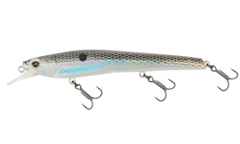 Buy black-back-chrome NOMAD DESIGN SHIKARI 115 SUSPENDING JERKBAIT