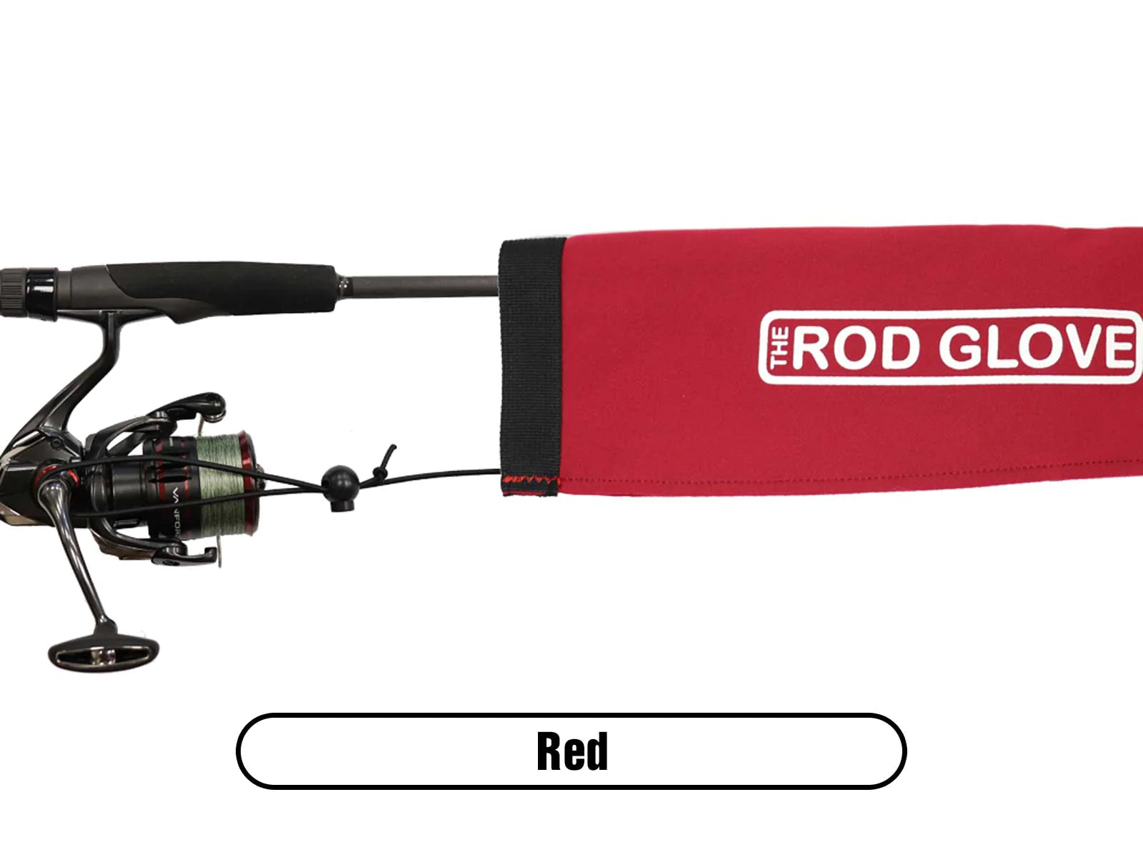 The Rod Glove Tournament Series Spinning Rod Cover Red