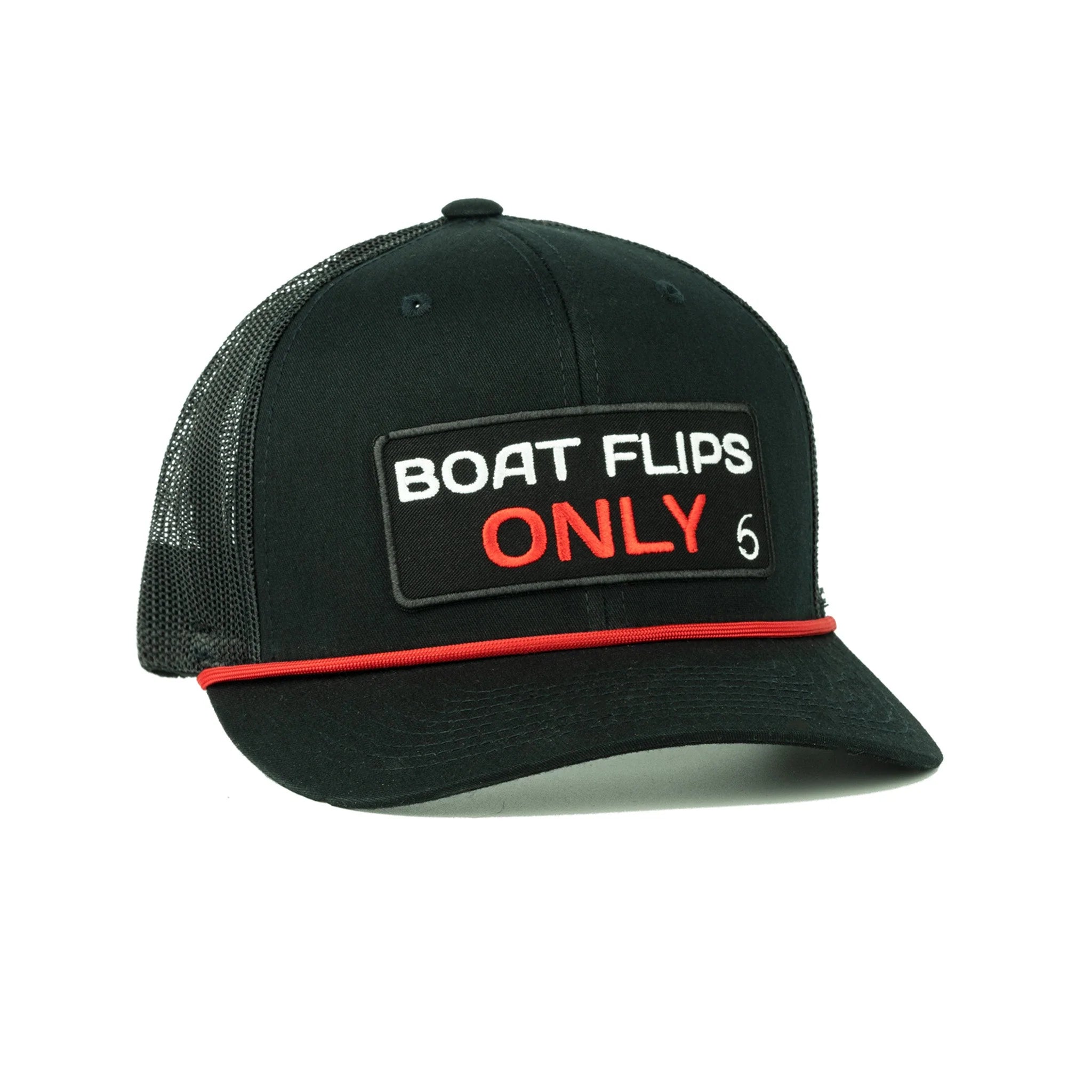 Boat Flips Only - Rope - Black