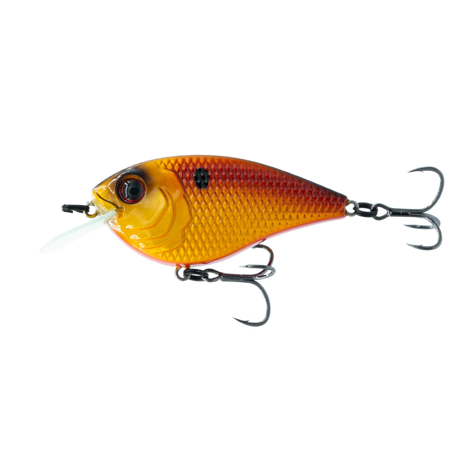 fish sense lures 6th Sense Flat Finesse F4 Crankbait Brown Eye