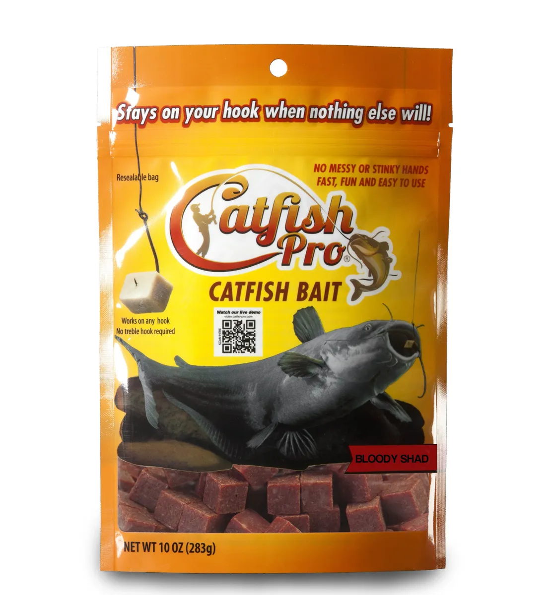 Catfish Pro 8897 Bloody Shad Catfish Bait