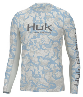 HUK ICON X INSIDE REEF LONG SLEEVE - 0