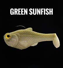Buy green-sunfish BUCCA NACHO SWIMBAIT