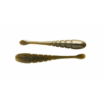 Buy green-pumpkin-blue-flake X ZONE LURES PRO SERIES FINESSE SLAMMER