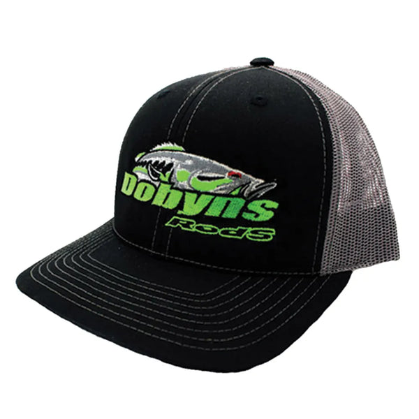 Dobyns Mesh Hats Black/Grey Mesh/Green Logo