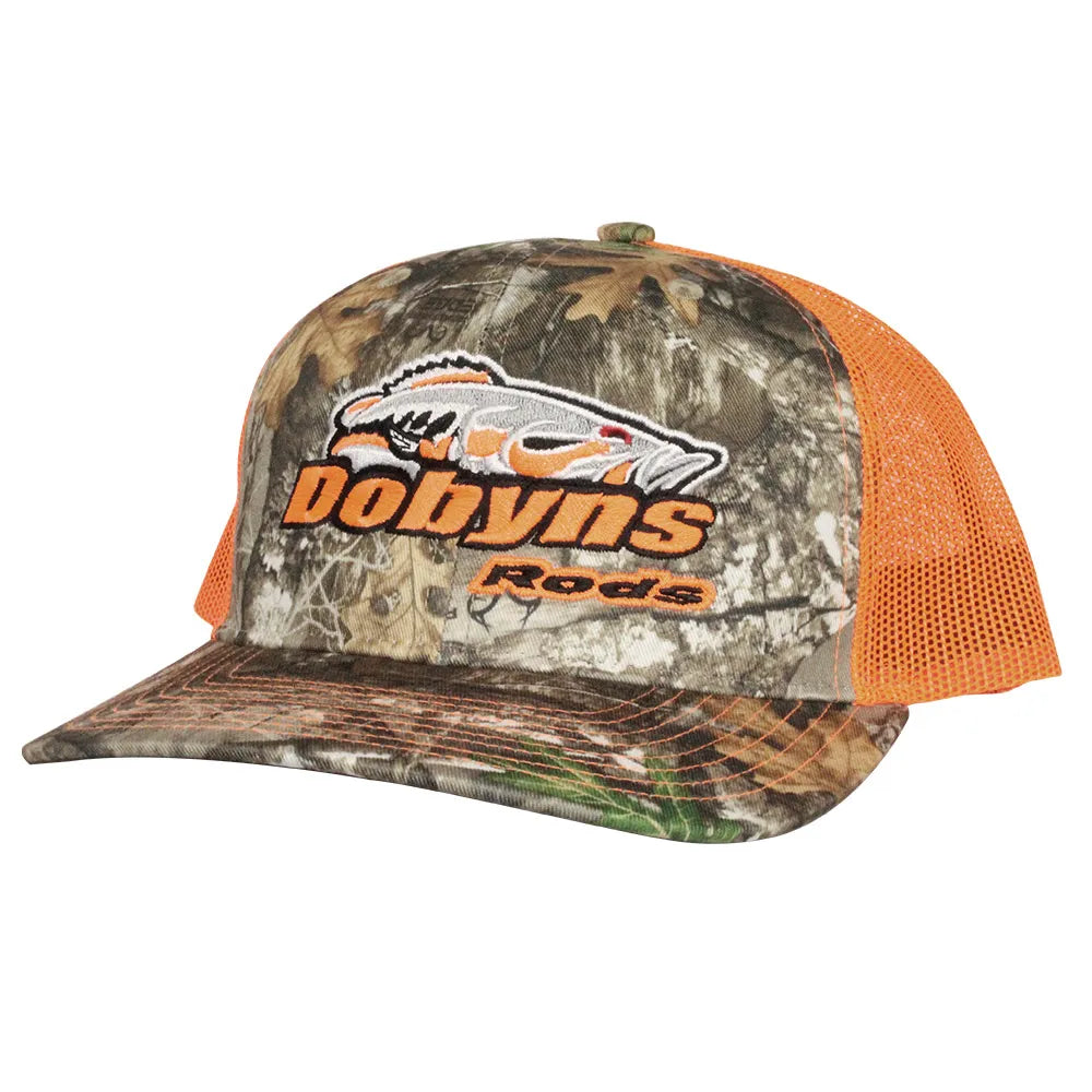 Buy camo-orange-mesh-orange-logo DOBYNS MESH HATS