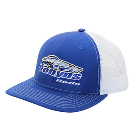 Buy royal-blue-white-mesh-blue-logo DOBYNS MESH HATS