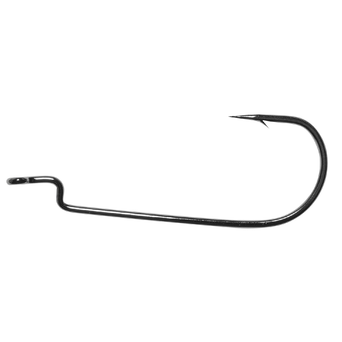 Terminal Tackle Offset Round Bend Worm Hooks