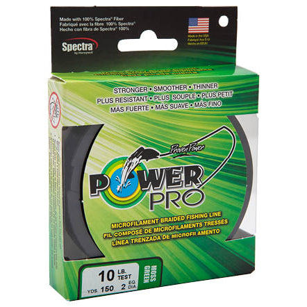 POWER PRO ORIGINAL 150YD SPOOLS - MOSS GREEN - Copperstate Tackle
