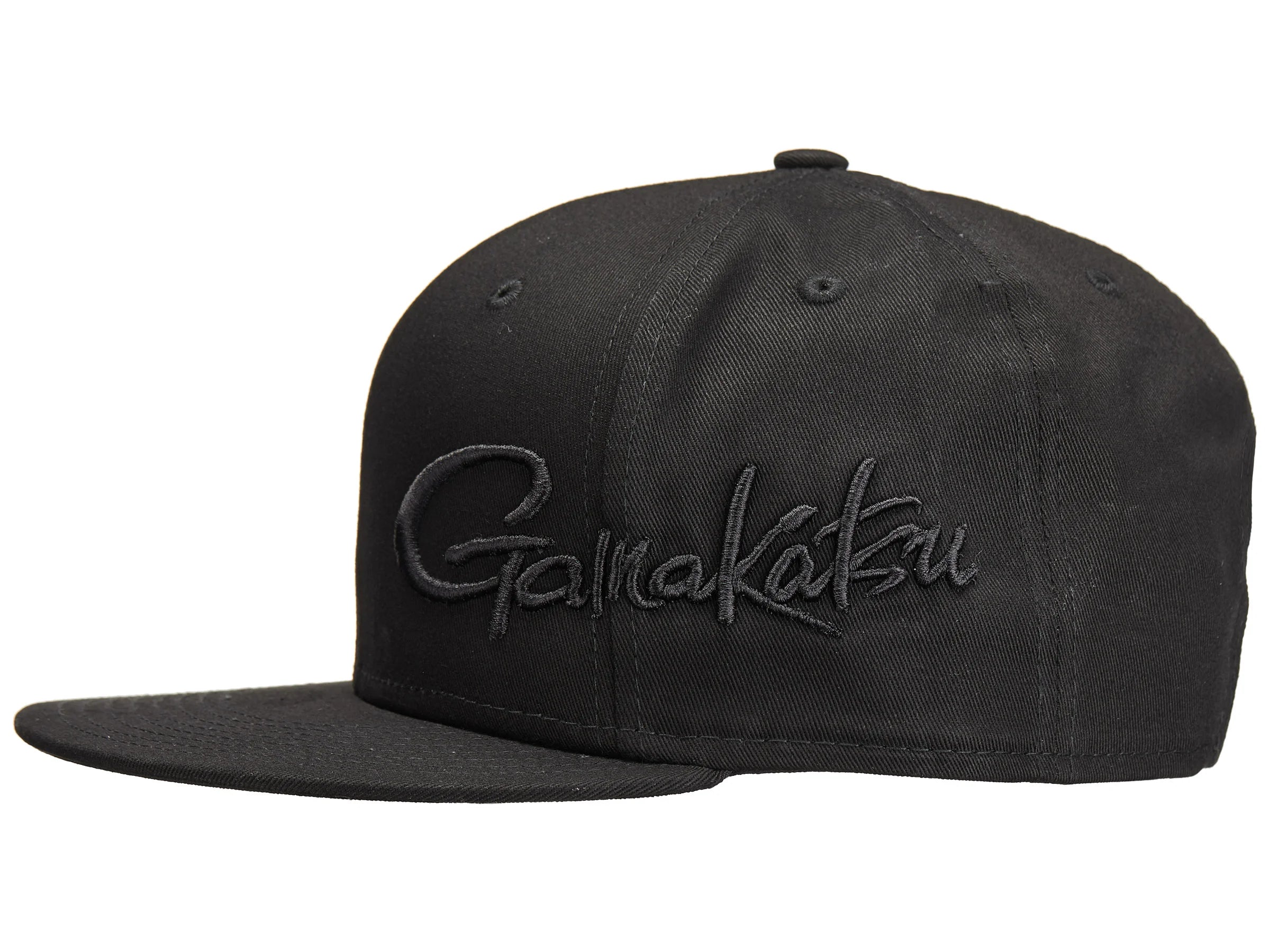 GAMAKATSU TRIPLE BLACK FLATBILL HAT - 0