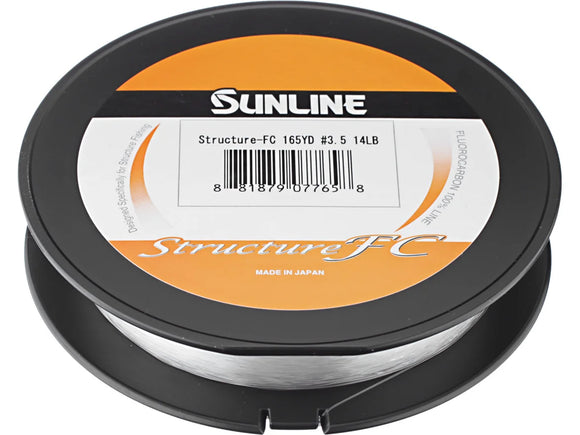 SUNLINE STRUCTURE FC FLOUROCARBON CLEAR - 165 yd