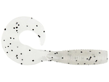 Buy clear-w-lrg-blk-flk-187 YAMAMOTO SINGLE TAIL GRUBS