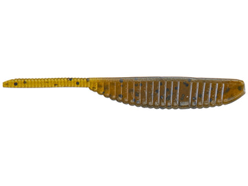 Buy grn-pumpkin-blk-flk-297 YAMAMOTO SHAD SHAPE WORM 3"