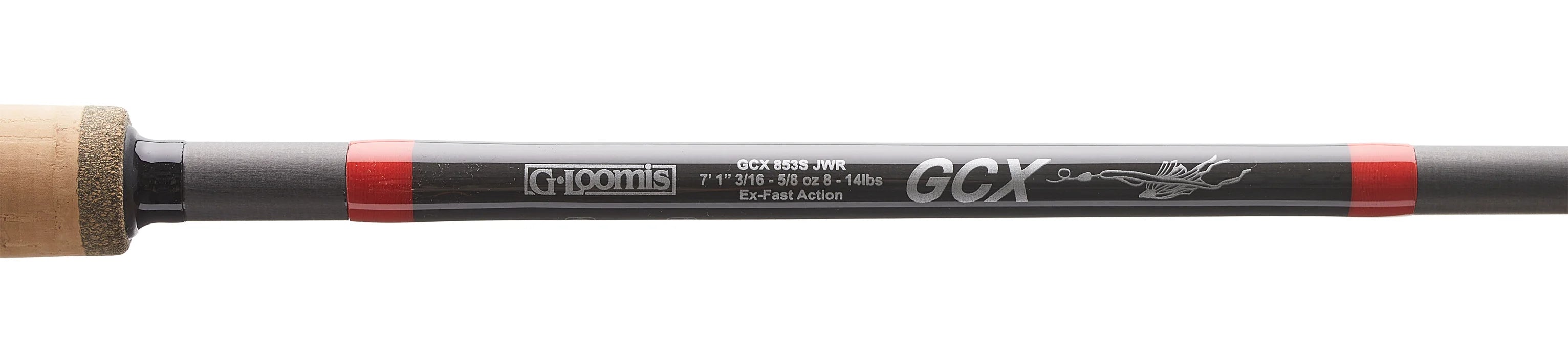 G. LOOMIS GCX JIG AND WORM SPINNING RODS - 0