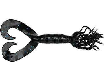 Buy black-w-large-blue-flake-021 YAMAMOTO HULA GRUB