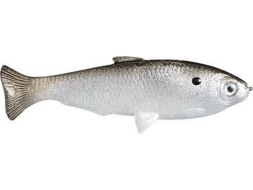 Buy silver-black HUDDLESTON DELUXE WEEDLESS SHAD SWIMBAIT