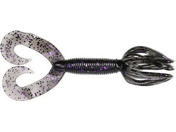 Buy smoke-w-black-purple-157 YAMAMOTO HULA GRUB