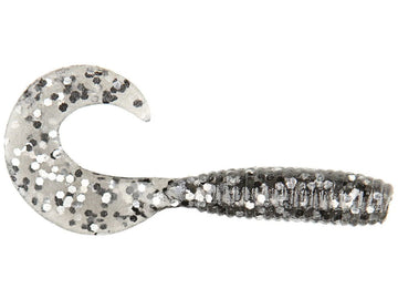 Buy smoke-w-blk-silvr-flk-177 YAMAMOTO SINGLE TAIL GRUBS