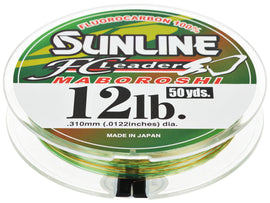 SUNLINE FC LEADER MABOROSHI FLUOROCARBON LEADER - 50 yd