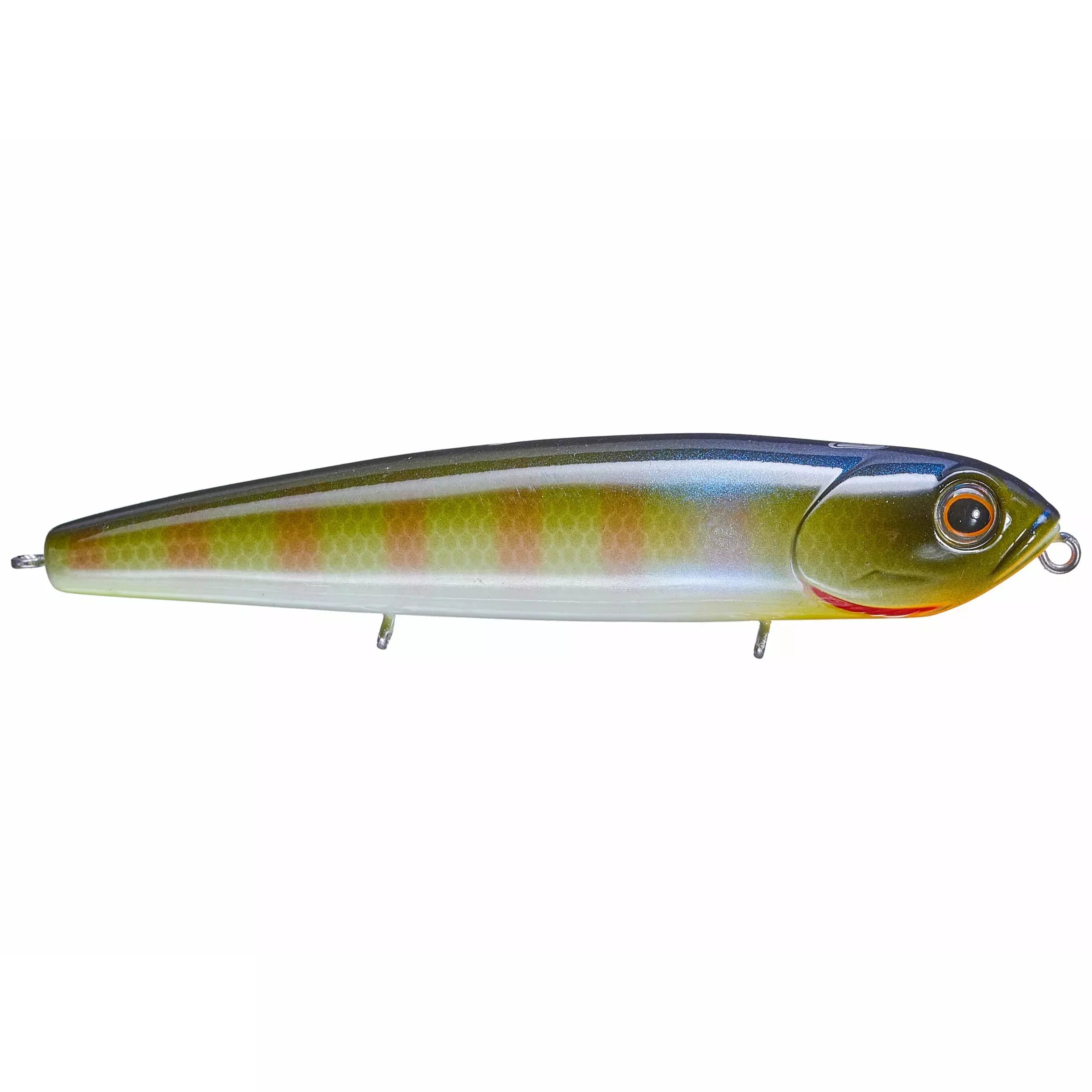 wLure 10 Blank Unpainted Topwater Walking The Dog Zig Zag Action Fishing  Lures UPW635