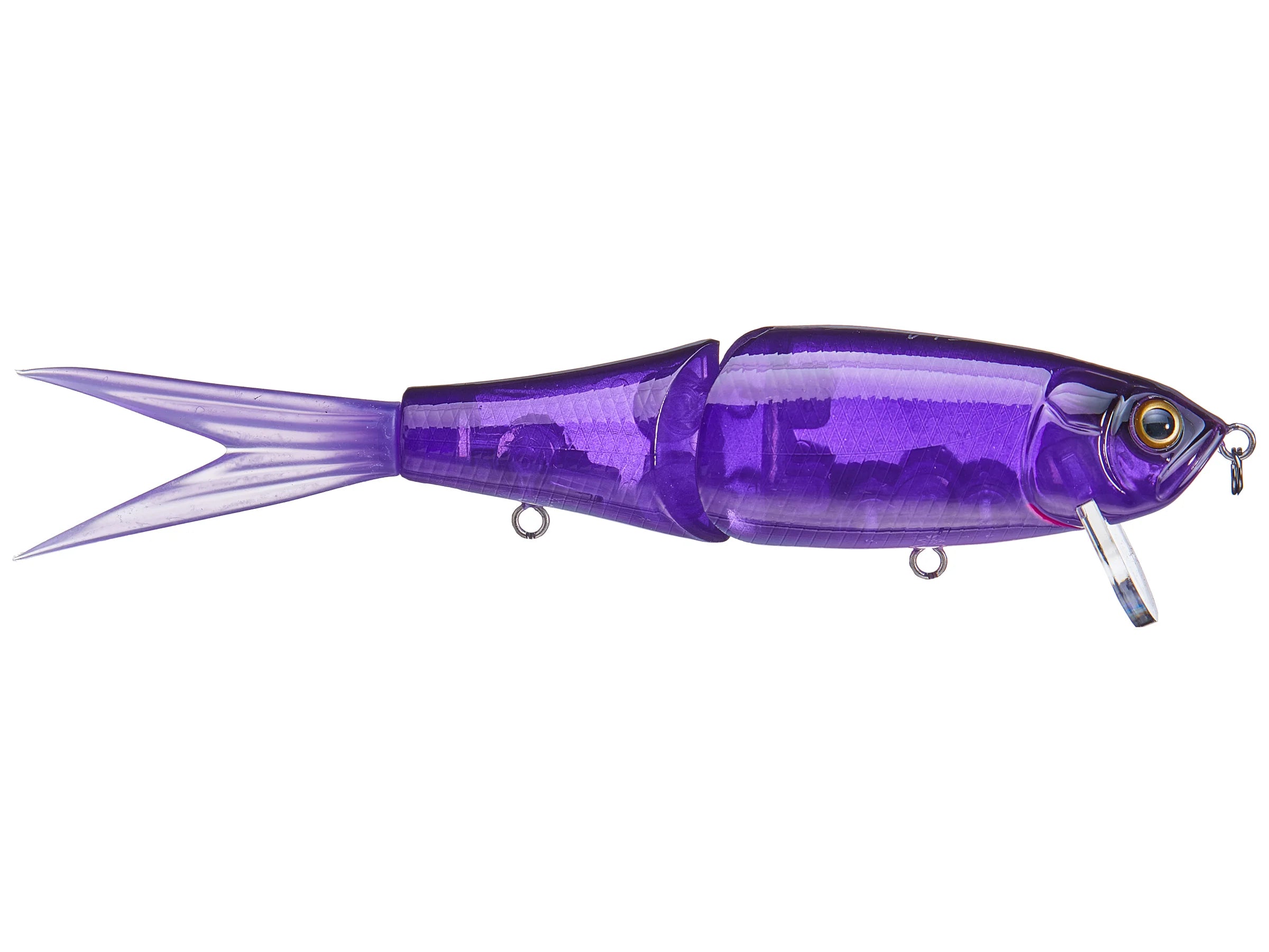  AOKLEY Fishing Hooks Fishhooks 100 PCS Purple Barb