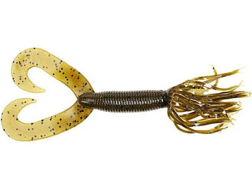 Buy green-pumpkin-black-flake-297 YAMAMOTO HULA GRUB