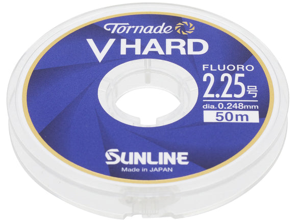 SUNLINE TORNADO V-HARD FC FLUOROCARBON LEADER - 54 yd