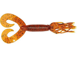 Buy pumpkin-w-black-green-196 YAMAMOTO HULA GRUB 4&quot;/5&quot;