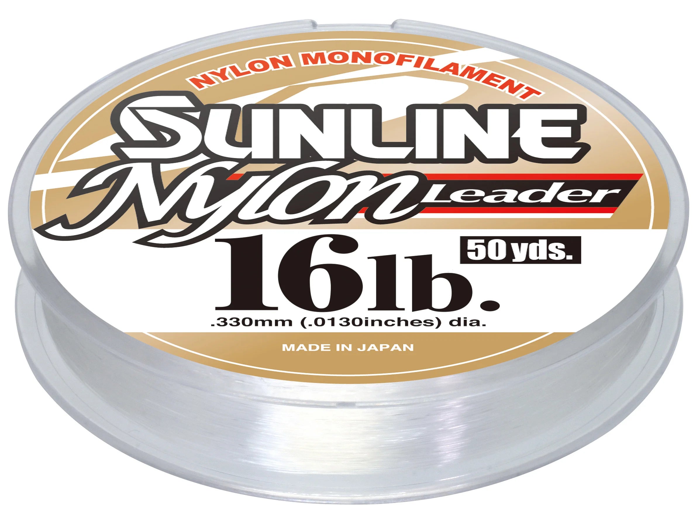 SUNLINE NYLON LEADER - 50 yd
