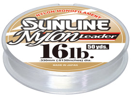SUNLINE NYLON LEADER - 50 yd