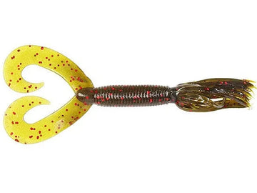 Buy green-pumpkin-lg-red-318 YAMAMOTO HULA GRUB