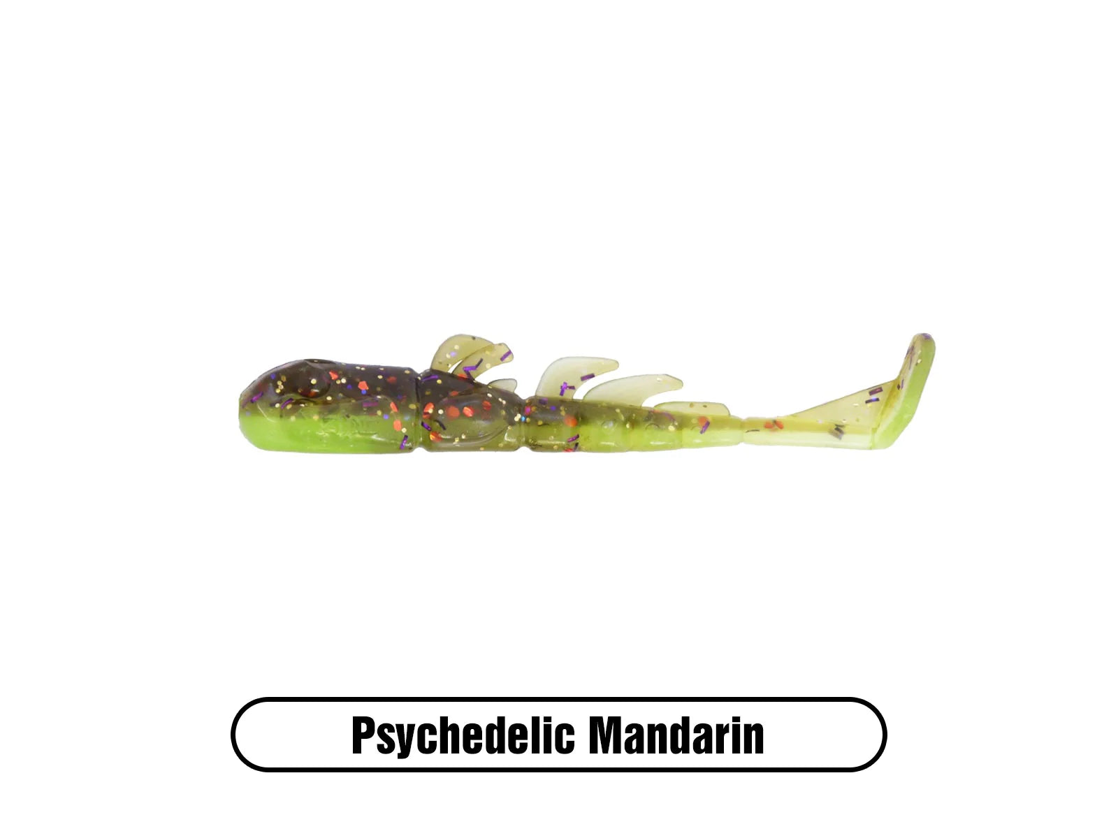 X Zone Lures Pro Series Stealth Invader Psychedelic Mandrin