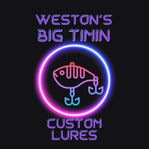 WESTONS BIG TIMIN CUSTOM LURES CRANKBAIT'S