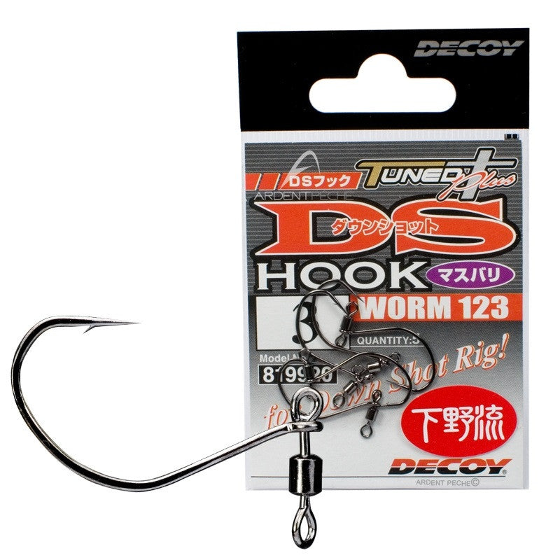 DECOY WORM123 DS HOOK MASUBARI - Copperstate Tackle